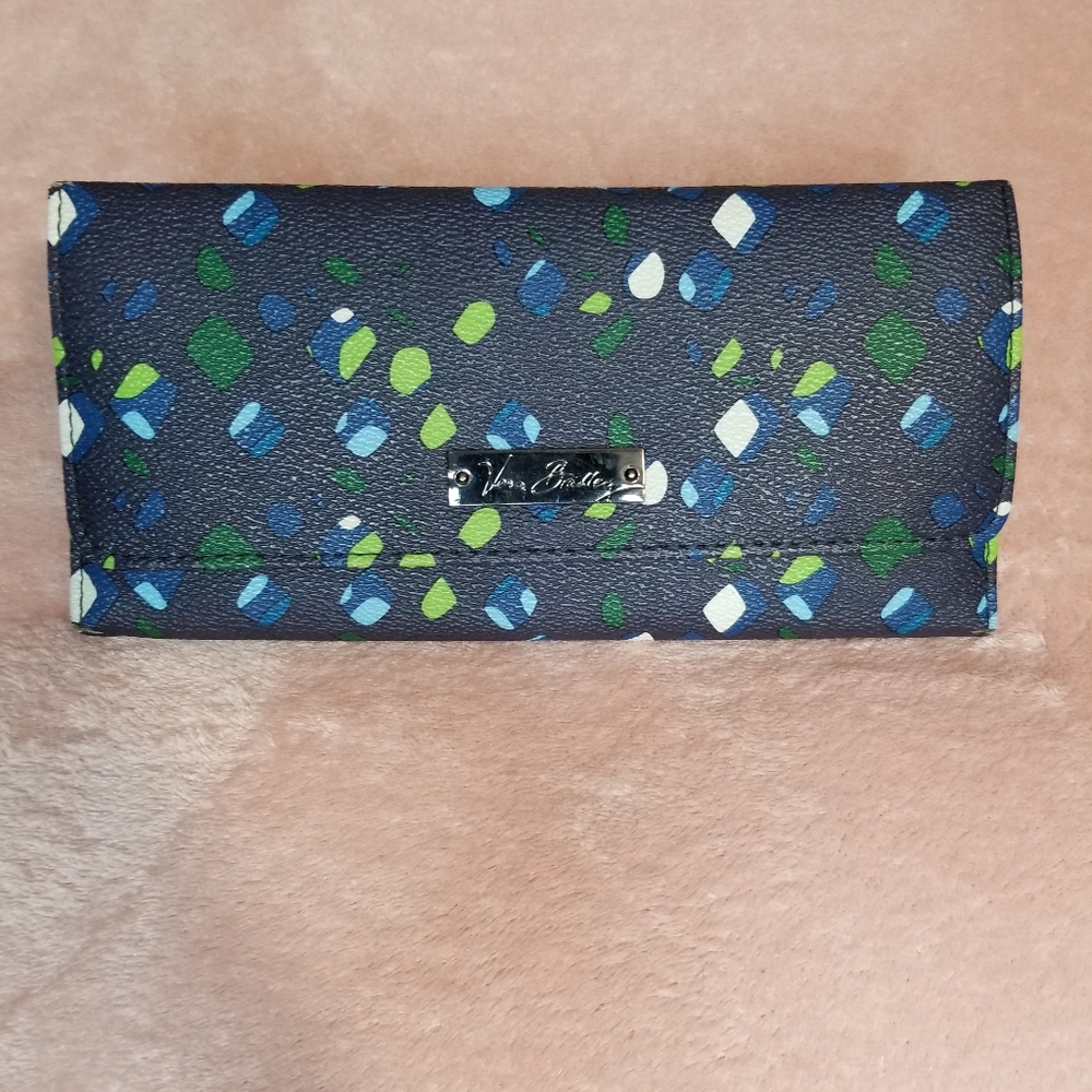 Vera Bradley ink spots wallet